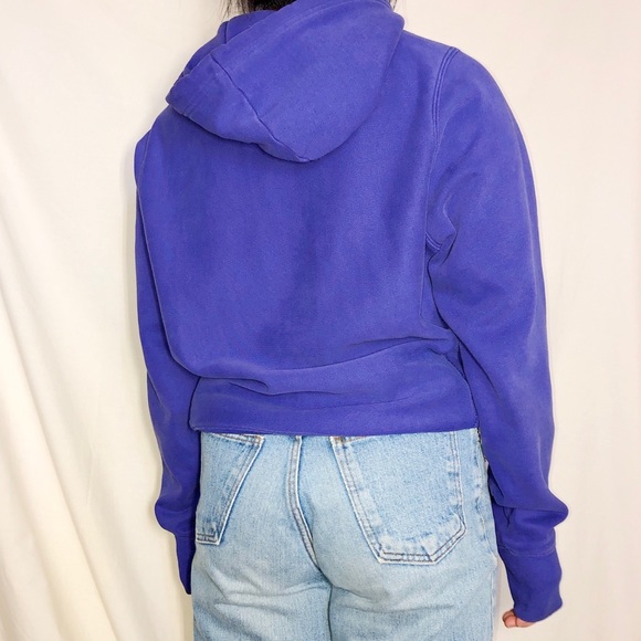 Champion Reverse Weave Purple Hoodie - Picture 5 of 5